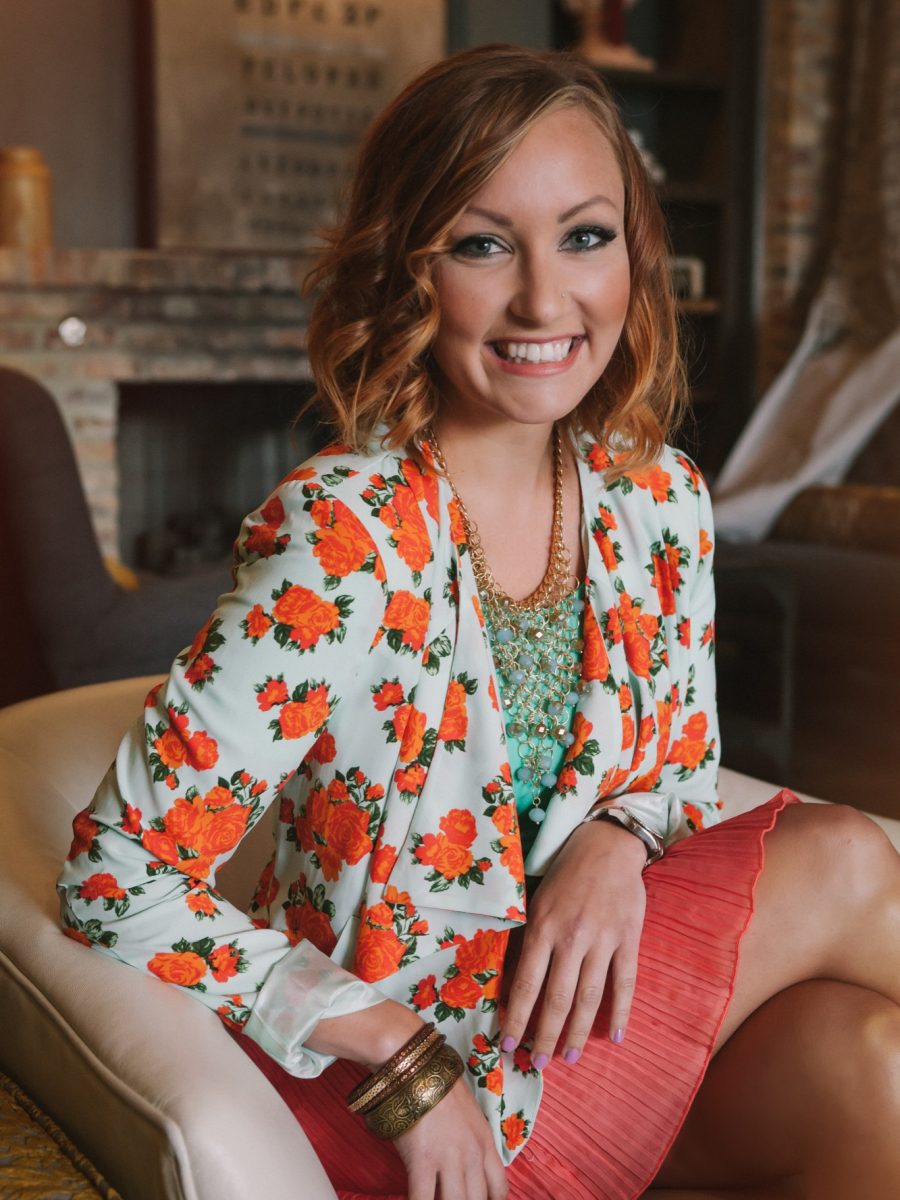 Brittany Prickett photoshoot downtown fort worth at Brewed