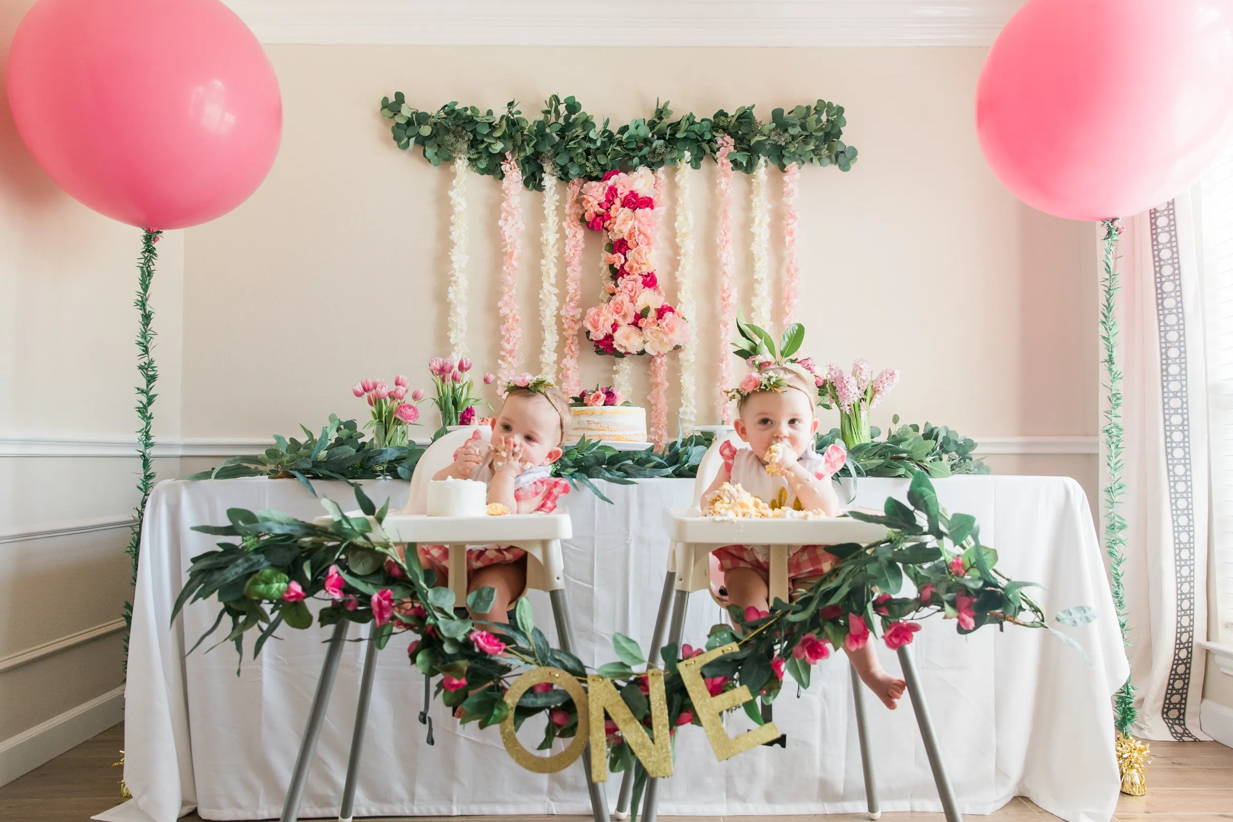 Winnie Cora First Birthday — family photography by Jenna Beth Day