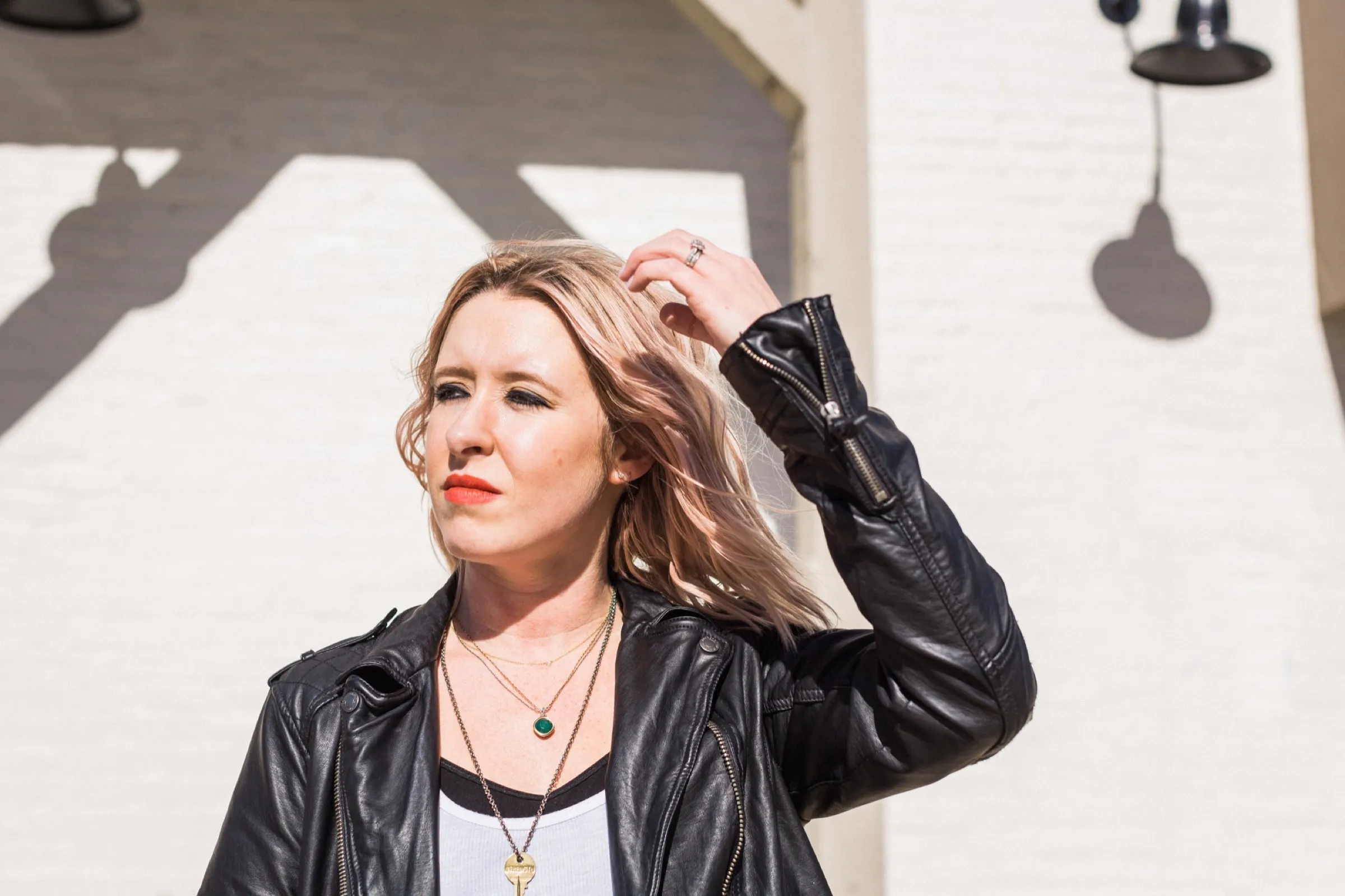 Summer Shealy style blogger and fashion designer in downtown fort worth texas
