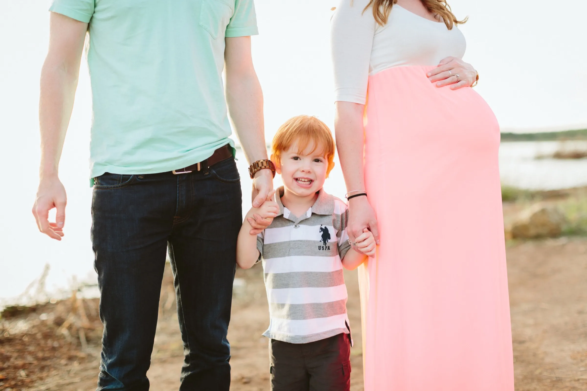 Johns Family maternity photos chris and felicia johns Rockledge park grapevine lake texas